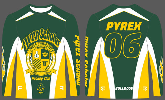 Pyrex Scholar” Hockey Jersey” Bulldogs